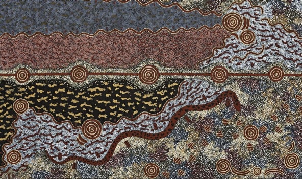 Noi dinosauri? Gli artisti aborigeni australiani si prendono una rivincita su Marina Abramovic a suon di dollari