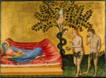Michele di Matteo, Sogno della Vergine, 1445, tempera su tavola, 60 x 81 cm - Musei Civici, Palazzo Mosca, Pesaro