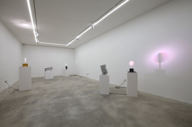 Piero Fogliati - Eterotopia - installation view at Dep Art, Milano 2016