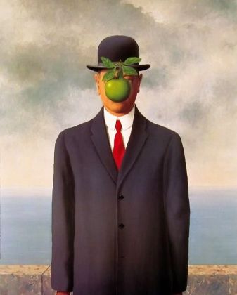 René Magritte, Il figlio dell'uomo, 1964 - collezione privata