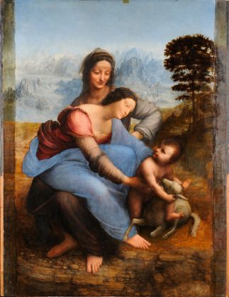 Sant'Anna di Leonardo da Vinci dopo il restauro