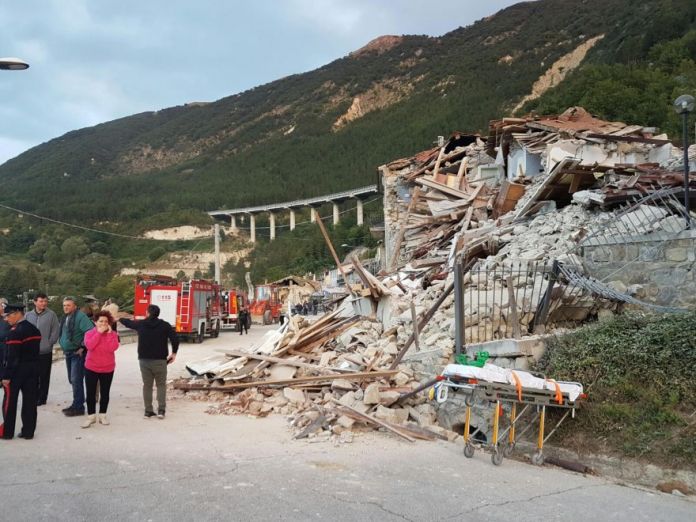 Terremoto a Pescara del Tronto