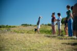 Virginia Zanetti, I Pilastri della Terra, opera collettiva - photo Chiara Coccorese, Gianfraco Basso e Diego Mazzei - Monte Cocuzzo, 2016