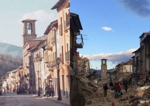 Terremoto in Italia Centrale