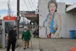 Lushsux, il murale con Hillary Clinton a Melbourne