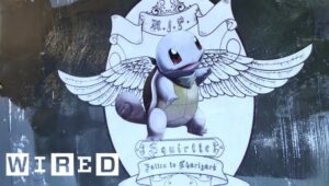 Due street artist omaggiano i Pokémon caduti in battaglia. La performance in un video