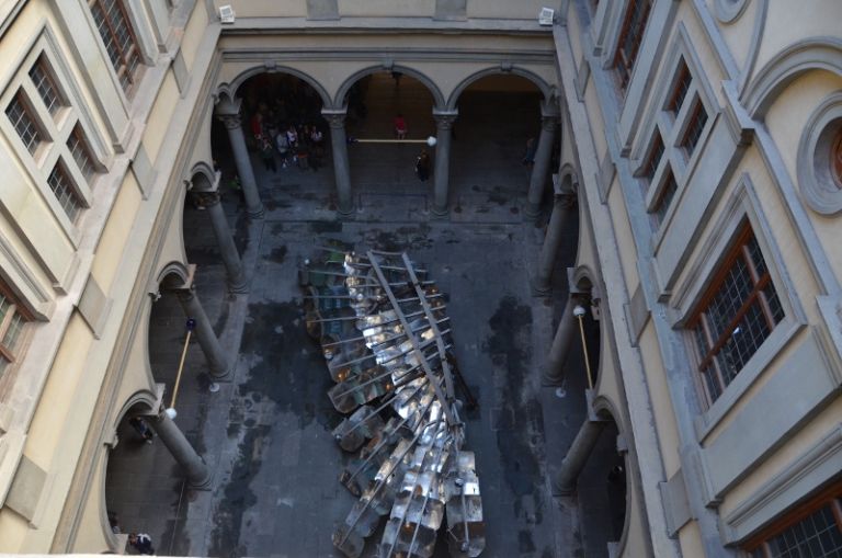 Ai Weiwei in mostra a Palazzo Strozzi, Firenze - foto Valentina Silvestrini