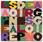 Alighiero Boetti, La persona e il personaggio, 1985 - courtesy TOTAH Gallery