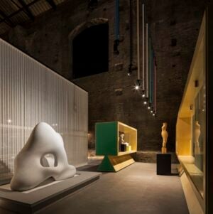 Jean Arp alle Terme di Diocleziano di Roma per i 100 anni di Dada. Foto e video intervista al curatore