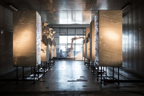 Ars Electronica 2016 - Sculpture Factory : Quayola - photo Florian Voggeneder