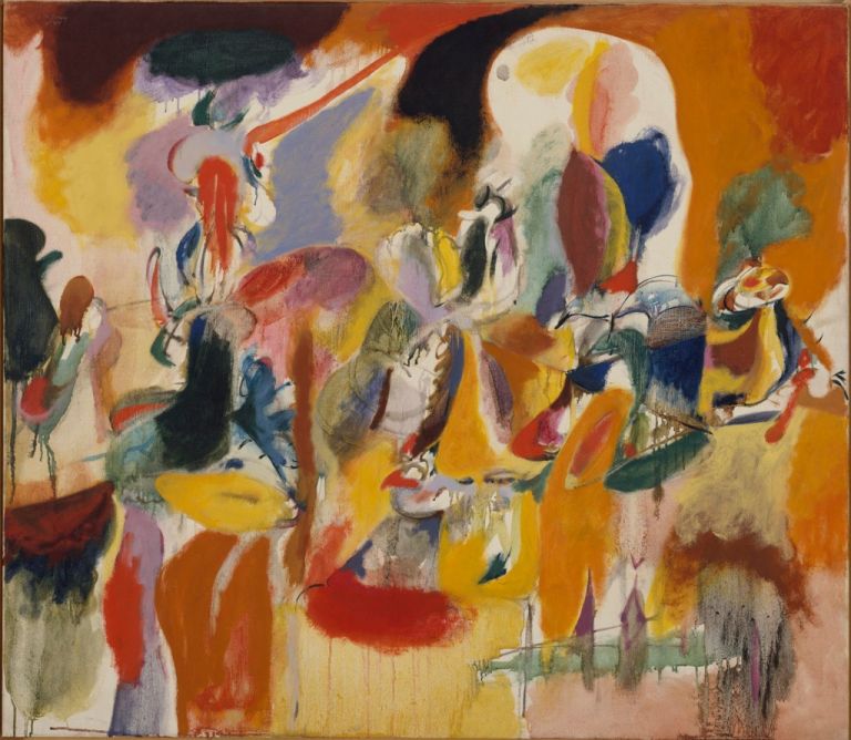 Arshile Gorky, Water of the Flowery Mill, 1944 - The Metropolitan Museum of Art, New York - © ARS, NY and DACS, London 2016 - Digital image © 2016. The Metropolitan Museum of Art:Art Resource:Scala, Florence