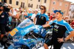 C1120209 Laurina Paperina disegna una moto per lo Sky Racing Team VR46, in pista nel GP di Misano