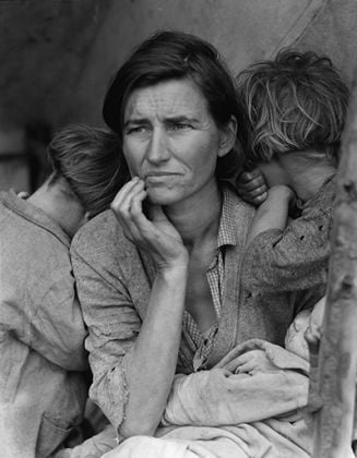 Dorothea Lange, Migrant Mother, Nipomo, San Luis Obispo County, California, 1936