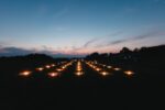 Drone 100 – Spaxels Over Linz - Test flight (2016) - photo credit Florian Voggeneder