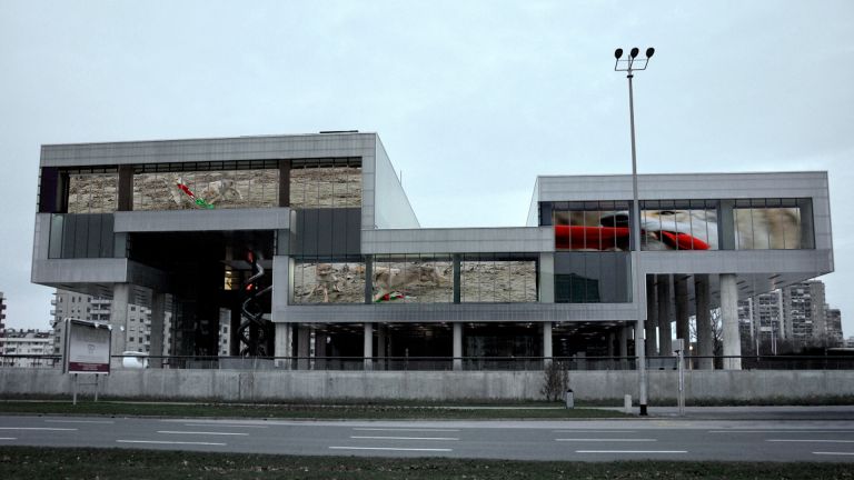 Filippo Berta, installazione all'MSU di Zagabria