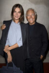 Giorgio Armani e Ilaria Spada