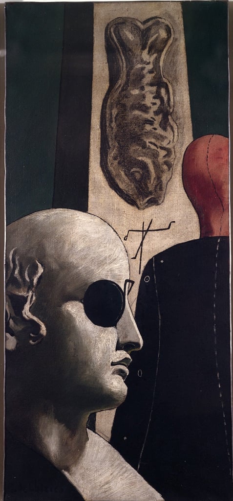Giorgio de Chirico, La nostalgia del poeta, 1914 – Collezione Peggy Guggenheim, Venezia