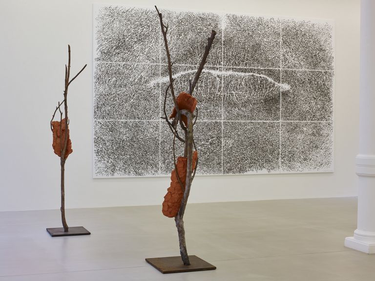 Giuseppe Penone - Fui, Sarò, Non sono - exhibition view at Marian Goodman Gallery, Londra 2016