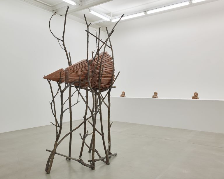 Giuseppe Penone - Fui, Sarò, Non sono - exhibition view at Marian Goodman Gallery, Londra 2016