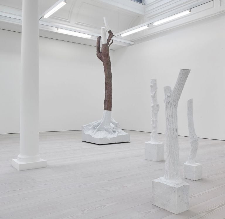 Giuseppe Penone - Fui, Sarò, Non sono - exhibition view at Marian Goodman Gallery, Londra 2016