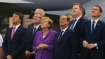 I leader europei al summit NATO del 2014 in Galles