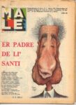 Il Male, n° 3. Marzo 1978 - in copertina una caricatura di Aldo Moro, disegnata da Pino Zac