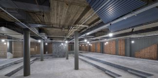 Il basement del conservatorio di Atene dopo il restauro di Neon – foto Panos Kokkinias