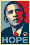Il poster di Obey per Barak Obama