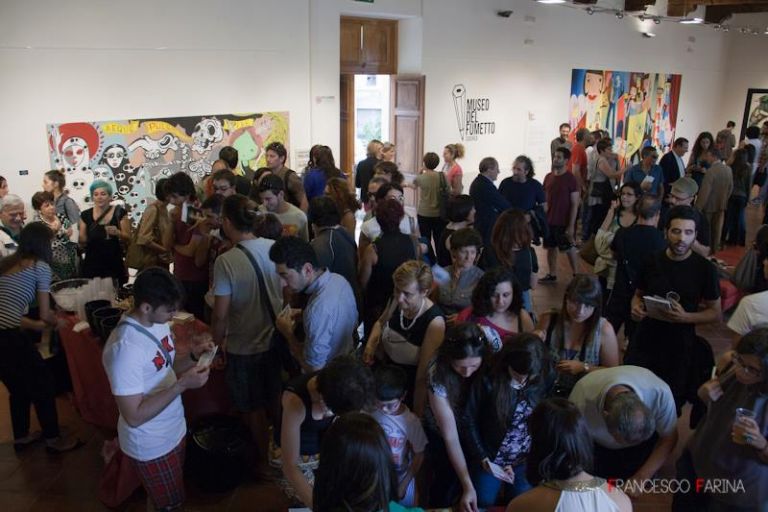 Il pubblico del Festival del Fumetto di Cosenza - foto Vittorio Giordano