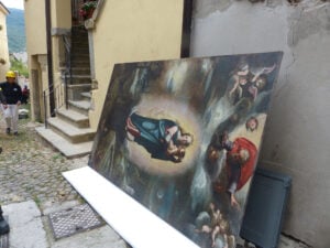 Ecco le opere d’arte salvate ad Accumoli. Segnali di rinascita dopo il terremoto