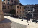 Inaugurazione della scalinata di Trinità dei Monti restaurata foto Lucia Ritrovato Inaugura la scalinata di Trinità dei Monti, ecco le foto live. E molti ora rimpiangono Ignazio Marino