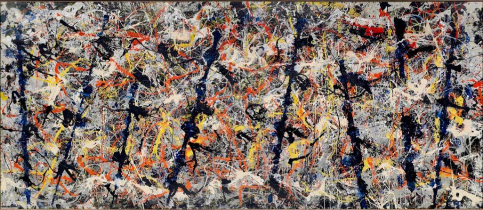 Jackson Pollock, Blue poles, 1952 - National Gallery of Australia, Canberra - © The Pollock-Krasner Foundation ARS, NY and DACS, London 2016