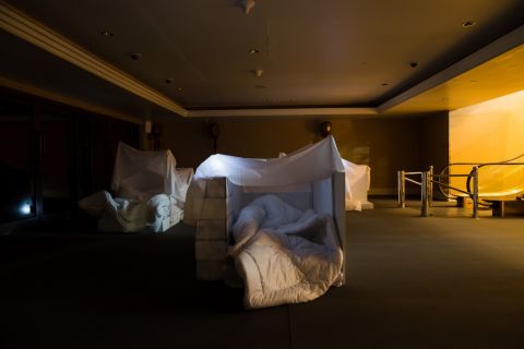 Jumairy, Sleepless Pe-Tal, 2016 - installation view at Art Dubai - photo ©Daniella Baptista