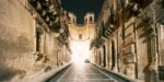 Olivo Barbieri, ERSATZ LIGHTS case study #1 east west, Noto, Siracusa 1989