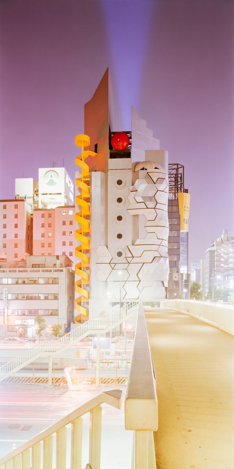 Olivo Barbieri, ERSATZ LIGHTS case study #1 east west, Osaka, Japan 1992