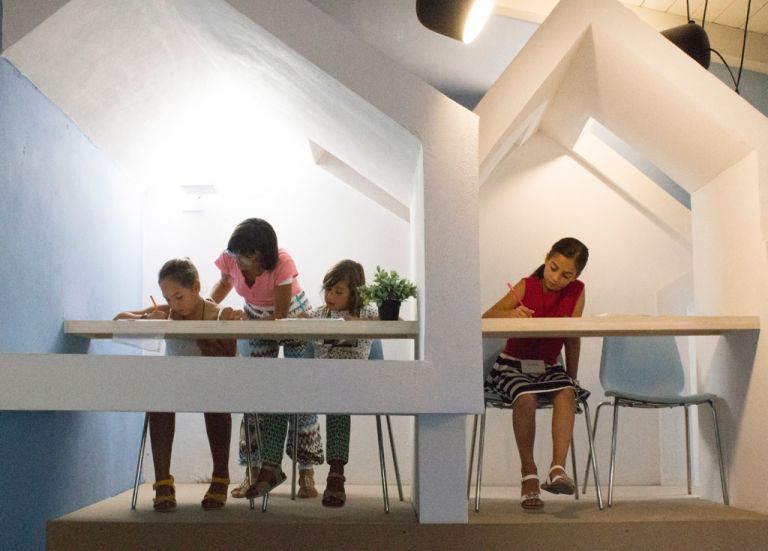 Scuola di Architettura per Bambini, Farm Cultural Park, Favara. Photo Nadia Castronovo