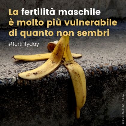 Slide Fertilityday dedicata agli uomini
