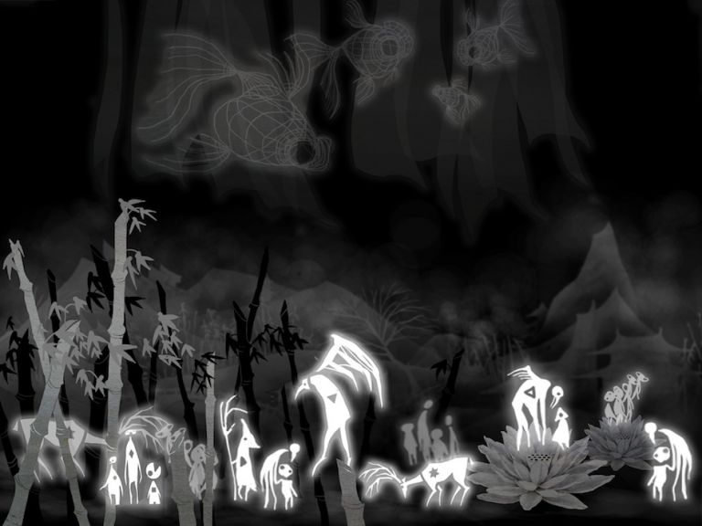 Spirit Wandering in the Dark - Wang Zhigang, Ruan Jianan, Zhang Jieye, Chen Xiaoyu, Tang Muyuan – photo credit Tsinghua University
