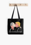 Trump kissing Putin by Mindaugas Bonanu - la bag