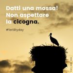 Una delle immagini della campagna per il Fertility Day