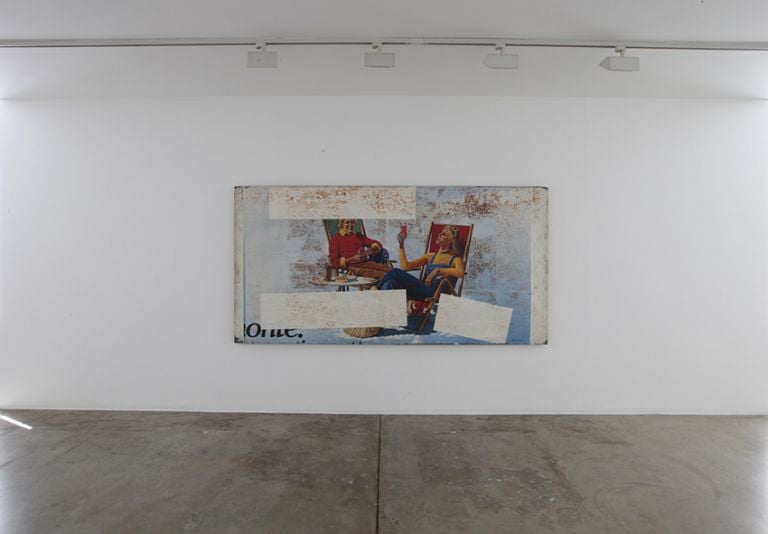 Veduta della mostra Mimmo Rotella. Blanks, Cardi Gallery, Milano 2016 – Photo Bruno Bani
