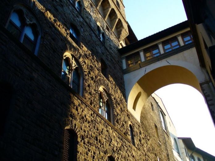 Via della Ninna, fra Palazzo Vecchio e gli Uffizi