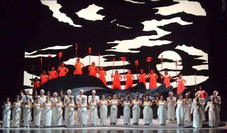 Vincenzo Bellini, Norma - Fondazione Teatro La Fenice, Venezia 2016 - regia, scene e costumi di Kara Walker - photo Michele Crosera