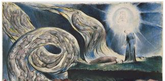William Blake, Whirlwind of Lovers - illustrazione per la Divina Commedia