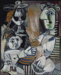 Pablo Picasso, La Famille, 30 septembre 1970, Mougins, huile sut roile, 162x130 cm, Musée national Picasso - Paris, © Succession Picasso by SIAE 2016