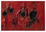 Alberto Burri, Rosso Plastica 5, 1962 – courtesy Sotheby’s