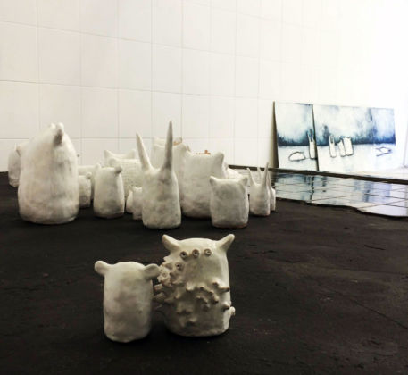 Alessandro Formigoni – La scacchiera dell'evoluzione, exhibition view at Galleria Hiro Proshu, Modena 2016