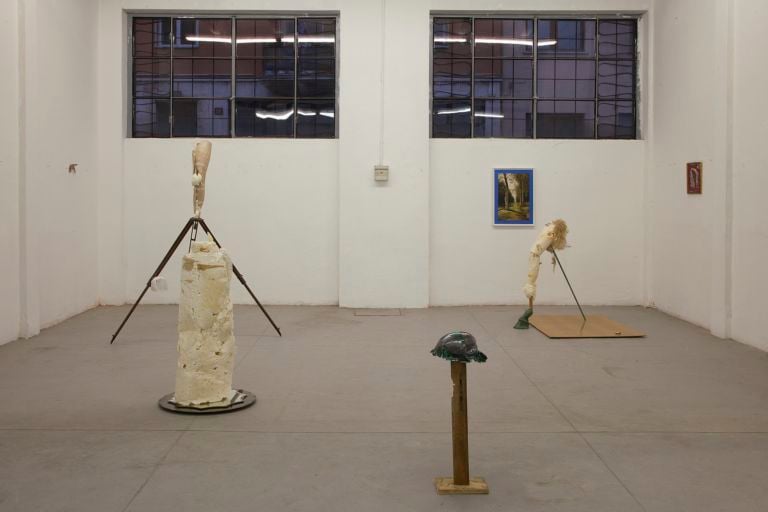 Arianna Carossa – Massetere, exhibition view at Fonderia Artistica Battaglia, Milano 2016