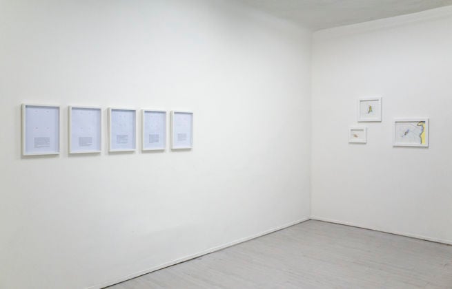 Bianco-Valente, Parola seme, exhibition view at Galleria Davide Gallo, Milano 2016