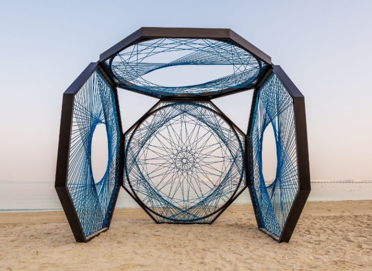 Dubai Design Week_Installations_Aljoud Lootah_Yaroof_THE BEACH by Meraas